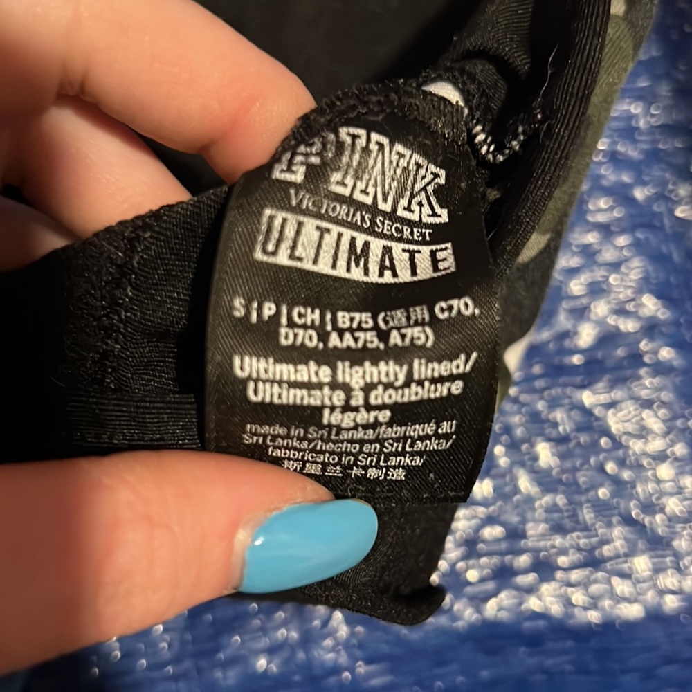 PINK ultimate camp lightly lined sports bra - Picture 3 of 3